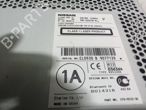 Radio NISSAN MICRA IV (K13K, K13KK) 1.2 | BP7247440E6 
