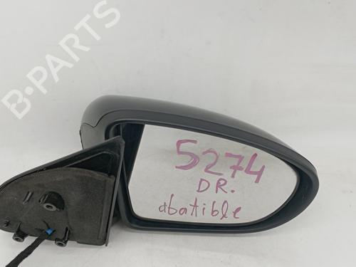 Used Right mirror NISSAN QASHQAI I (J10, NJ10) 1.5 dCi (110 hp) 28724034