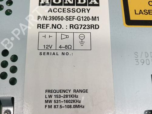 Radio HONDA ACCORD VII (CL, CN) 2.2 i-CTDi (CN1) | BP26282507E6 