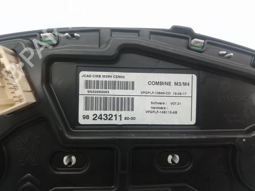 Instrument cluster CITROËN C-ELYSEE (DD_)  | BP11809572C47