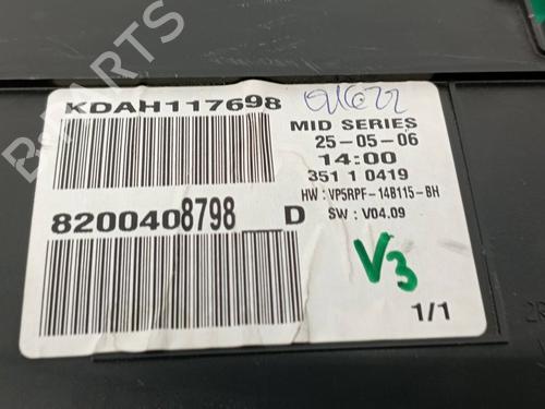 Instrument cluster RENAULT MEGANE II (BM0/1_, CM0/1_)  | BP15955206C47 