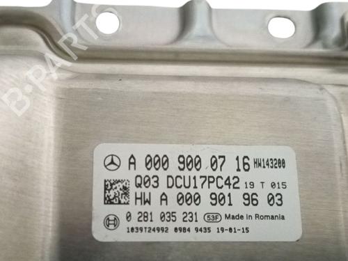 Electronic module MERCEDES-BENZ VITO Tourer (W447) 114 CDI 4-matic (447.701, 447.703, 447.705) | BP30001643M83 