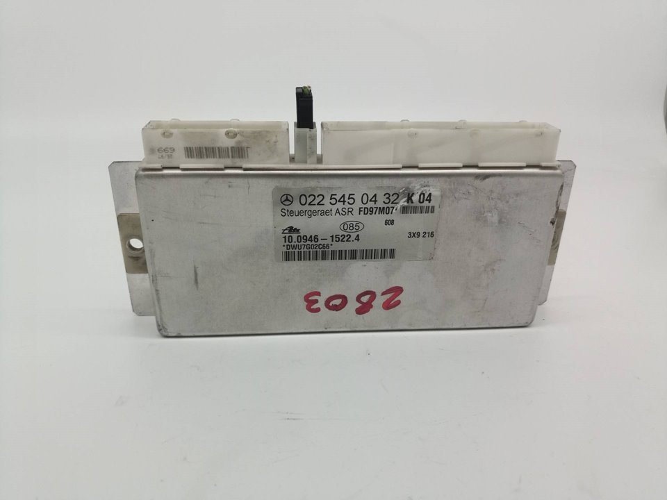 Electronic module MERCEDES-BENZ SLK (R170) 230 Kompressor (170.447 ...
