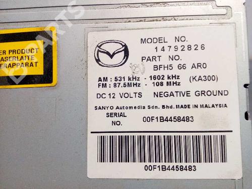 Used Radio MAZDA 3 (BK) 1.6 DI Turbo (109 hp) 2827725