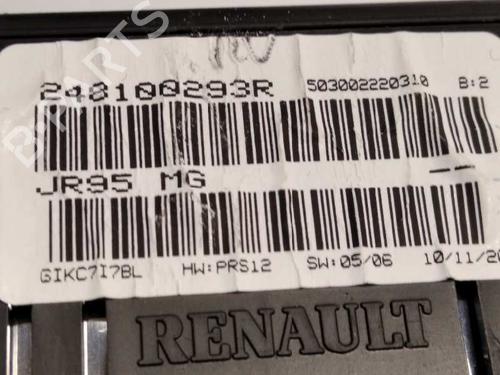 Instrument cluster RENAULT SCÉNIC III (JZ0/1_) 1.6 16V (JZ0U, JZ1B) | BP1488574C47