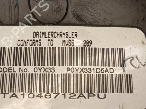 Front left seatbelt CHRYSLER SEBRING (JS) 2.0 CRD | BP8900994I26 