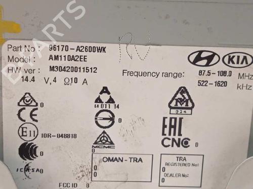 Radio KIA CEE'D Sportswagon (JD) 1.6 CRDi 136 | BP15588225E6 