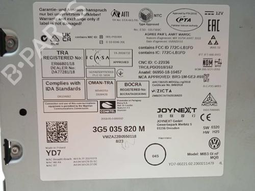 Electronic module VW T-ROC (A11, D11) | BP17474520M83 - Image 4