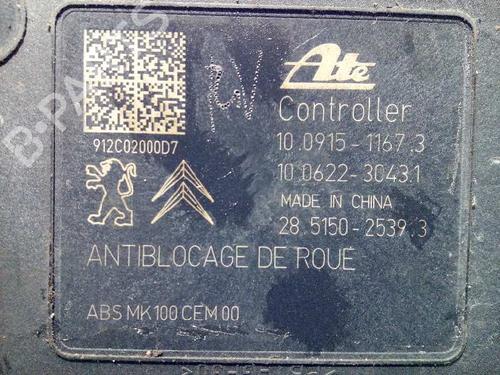 ABS Bremseaggregat CITROËN C3 II (SC_) 1.4 HDi 70 (SC8HZC, SC8HR0, SC8HP4) | BP2432848M43 