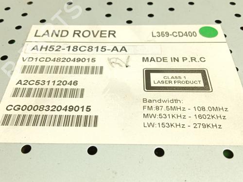 Radio LAND ROVER FREELANDER 2 (L359) 2.2 TD4 4x4 | BP28514582E6 