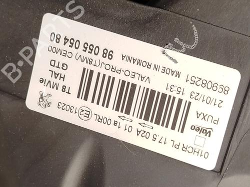 Left headlight PEUGEOT 3008 I MPV (0U_) 2.0 HDi | BP29352229C28 