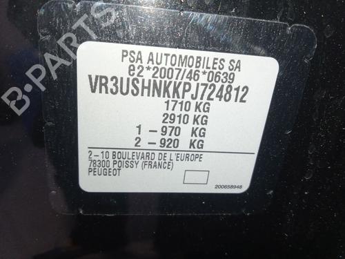 Cable PEUGEOT 2008 II (UD_, US_, UY_, UJ_, UR_, UC_) 1.2 PureTech 100 (USHNK) | BP32019663E12 