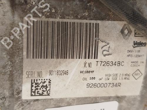 AC compressor RENAULT CLIO IV (BH_) 0.9 TCe 90 (BHNF, BHMA, BHMH, BHJK, BHJR) | BP28161271M34 