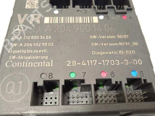 Electronic module MERCEDES-BENZ C-CLASS Coupe (C204) | BP9847916M83