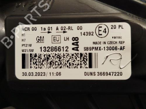 Left headlight OPEL MERIVA B VAN (S10)  | BP21018322C28 