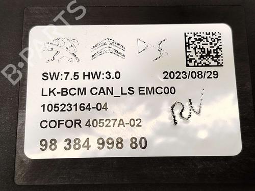Electronic module DS DS 7 Crossback (J4_, JR_, JC_) 1.5 BlueHDi 130 (JCYHZJ, JCYHZR) | BP39023124M83 - Image 3