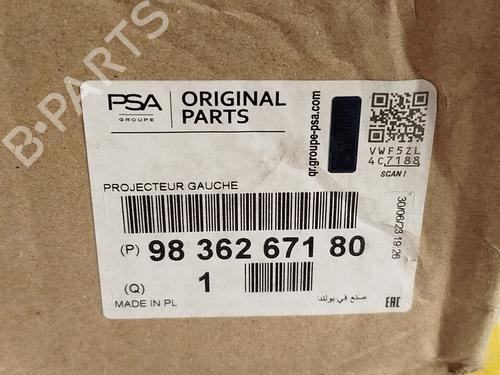 Left headlight CITROËN C3 III (SX)  | BP29445561C28 