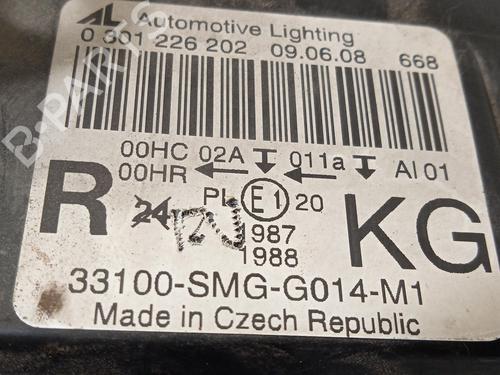 Right headlight HONDA CIVIC VIII Hatchback (FN, FK) 1.8 (FN1, FK2) | BP29475616C29 