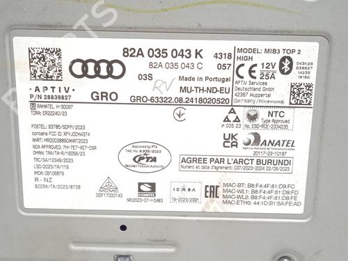 Electronic module AUDI A1 Sportback (GBA) 30 TFSI | BP32165453M83