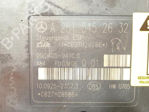 ABS pump MERCEDES-BENZ R-CLASS (W251, V251) R 280 CDI 4-matic (251.020) | BP30143144M43 