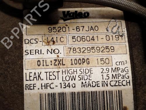 AC compressor SUZUKI GRAND VITARA II (JT, TE, TD) 1.9 DDiS All-wheel Drive (JT419, TD44, JB419WD, JB419XD,... | BP28106855M34 