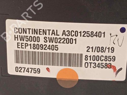 Instrument cluster MITSUBISHI ECLIPSE CROSS (GK_, GL_)  | BP16917583C47 