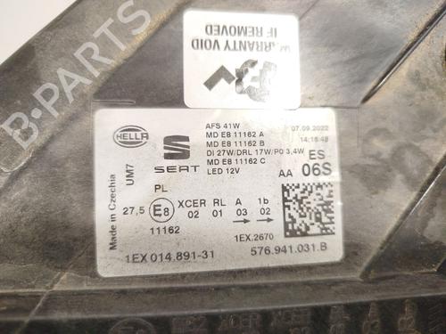 Left headlight SEAT ATECA (KH7, KHP) 1.5 TSI | BP30902407C28
