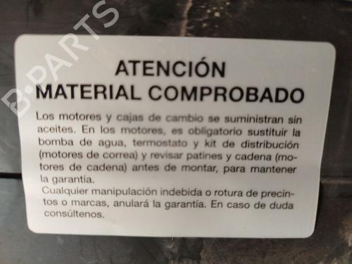 Silnik RENAULT KANGOO Express (FW0/1_) 1.5 dCi 75 (FW07, FW10, FW04) | BP30834085M1