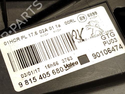 Left headlight PEUGEOT 2008 I (CU_) 1.2 THP 110 / PureTech 110 | BP23253956C28  - Image 6