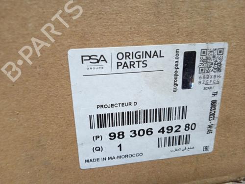 Right headlight CITROËN C4 III (BA_, BB_, BC_) | BP19403589C29