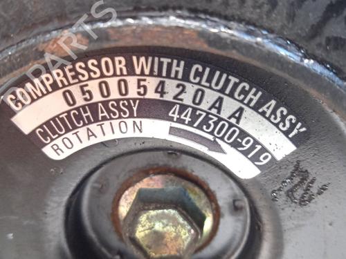 AC compressor CHRYSLER VOYAGER IV (RG, RS) 2.5 CRD | BP20235009M34 