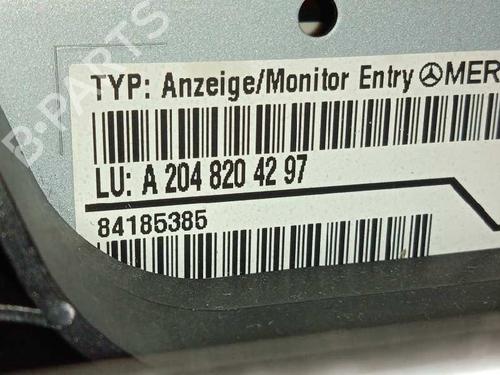 Display monitor MERCEDES-BENZ C-CLASS (W204) C 200 CDI (204.007, 204.006) | BP11789586C48 