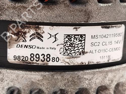 Alternator PEUGEOT 308 II (LB_, LP_, LW_, LH_, L3_) 1.5 BlueHDI 100 | BP24123002M7 