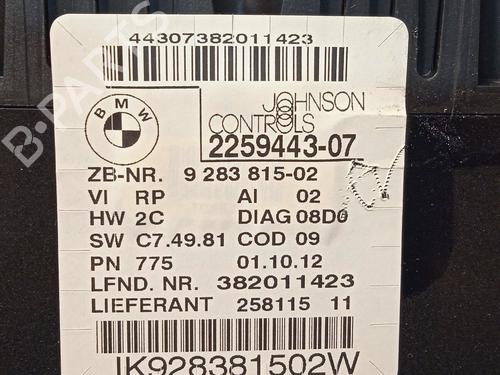 Instrument cluster BMW X1 (E84) sDrive 18 d | BP28378810C47 