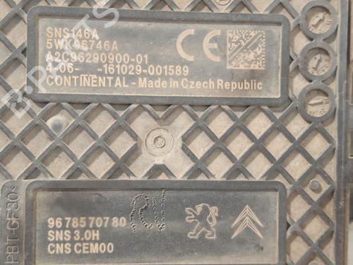 Elektronisk sensor CITROËN BERLINGO MULTISPACE (B9) 1.6 HDi 75 / BlueHDi 75 | BP28098412M84 