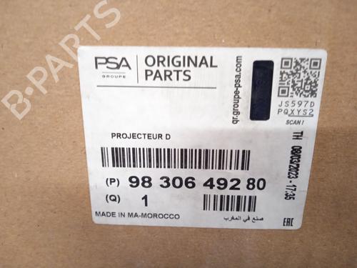 Right headlight CITROËN C4 III (BA_, BB_, BC_)  | BP19398454C29 