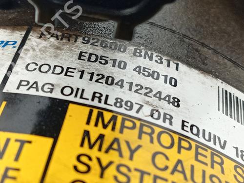 AC compressor NISSAN PRIMERA (P12) 2.2 dCi | BP30475687M34 - Image 6