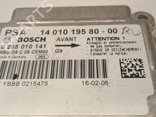 ECU airbags FIAT SCUDO Bus (270_, 272_) 1.6 D Multijet | BP16777338M53 