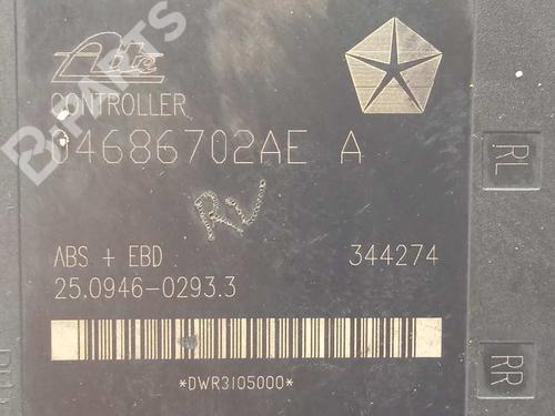 ABS pump CHRYSLER VOYAGER IV (RG, RS) 2.5 CRD | BP1570672M43 