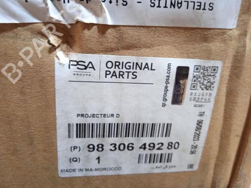 Right headlight CITROËN C4 III (BA_, BB_, BC_)  | BP19403588C29 