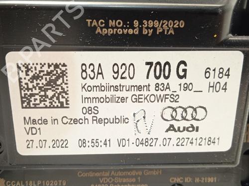Instrument cluster AUDI Q3 Sportback (F3N) 35 TFSI Mild Hybrid | BP26209841C47