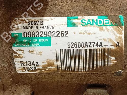 AC compressor NISSAN NV200 / EVALIA Bus 1.5 dCi 90 (M20, M20M) | BP38336609M34 - Image 6
