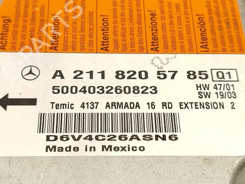 ECU airbags MERCEDES-BENZ E-CLASS (W211)  | BP21567032M53 