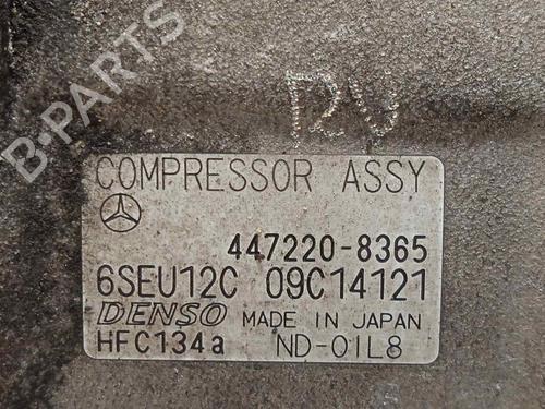 AC compressor MERCEDES-BENZ A-CLASS (W168) A 160 (168.033, 168.133) | BP16784466M34 