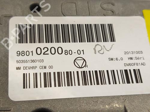 Display monitor CITROËN DS3 (SA_) 1.6 HDi 90 | BP29481442C48 