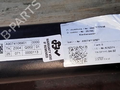 Driveshaft MERCEDES-BENZ SPRINTER 4-t Van (B907, B910) 419 CDI RWD (907.643, 907.645, 907.647) | BP29808247M37 