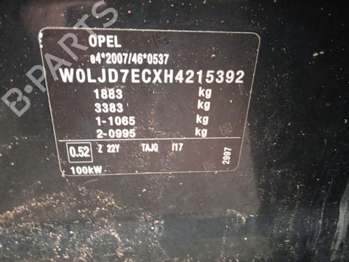 Left rear brake caliper OPEL MOKKA / MOKKA X (J13) 1.6 CDTI 4x4 (_76) | BP24553830M107