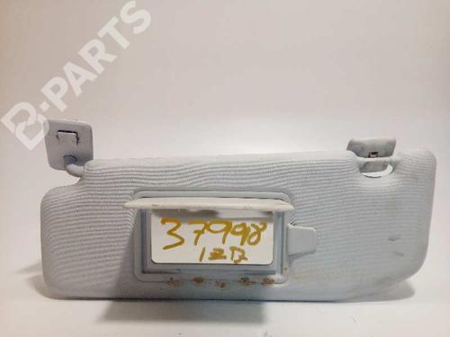 Used Left sun visor PEUGEOT 208 I (CA_, CC_) 1.6 HDi / BlueHDi 75 (75 hp) 4823532
