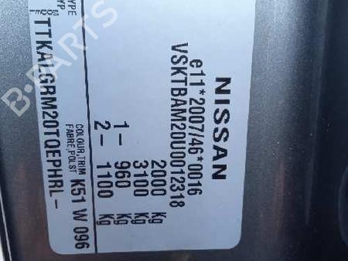 Steering column stalk NISSAN NV200 / EVALIA Bus 1.5 dCi 85 (M20, M20M, M20K, M20KK) | BP11961726I23  - Image 23