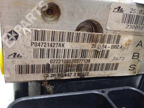 ABS pump CHRYSLER VOYAGER IV (RG, RS) 2.5 CRD | BP1570672M43 